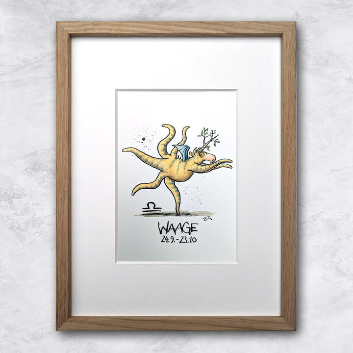 Sternzeichen Waage (24.9.-23.10.) miniprints | Olaf Thielsch