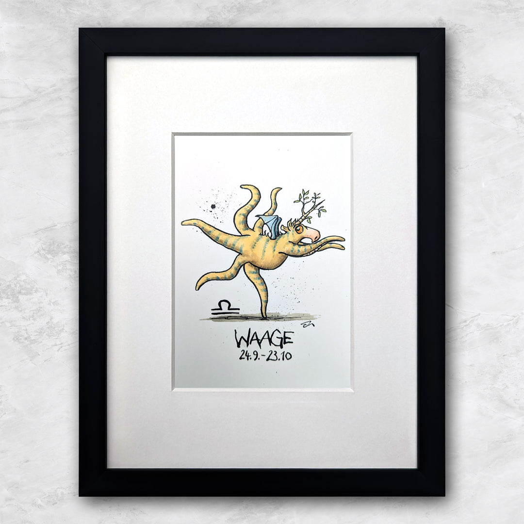 Sternzeichen Waage (24.9.-23.10.) miniprints | Olaf Thielsch