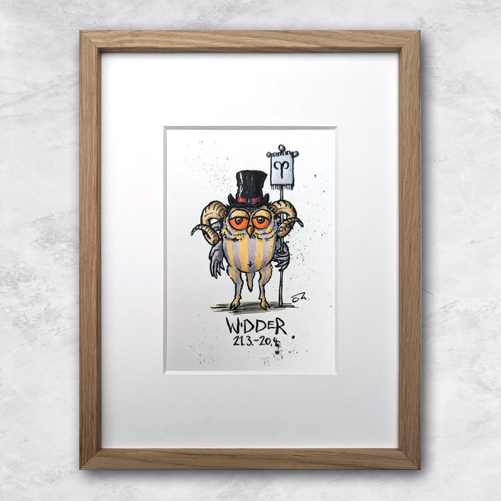 Sternzeichen Widder (21.3.-20.4.) miniprints | Olaf Thielsch