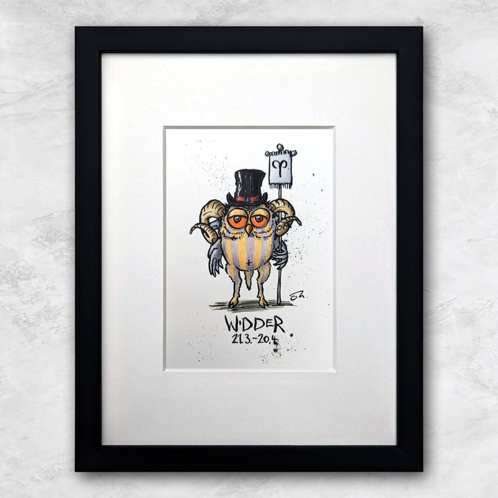 Sternzeichen Widder (21.3.-20.4.) miniprints | Olaf Thielsch