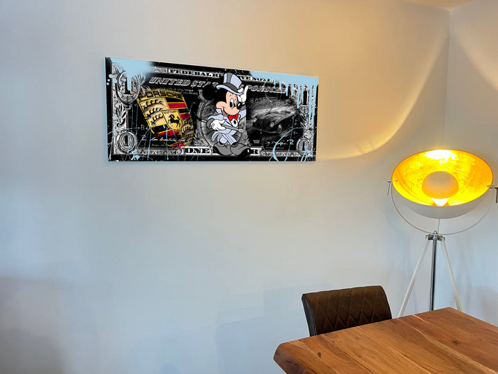 Skyyloft I Mickey Porsche 356 Dollar - Blau