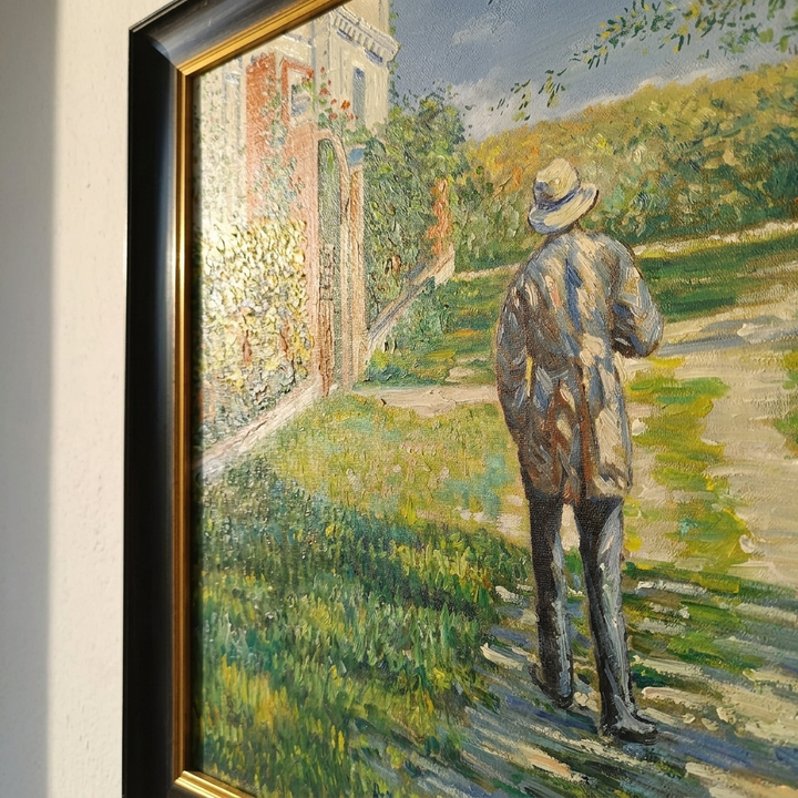 "The Path Uphill" | Gustave Caillebotte