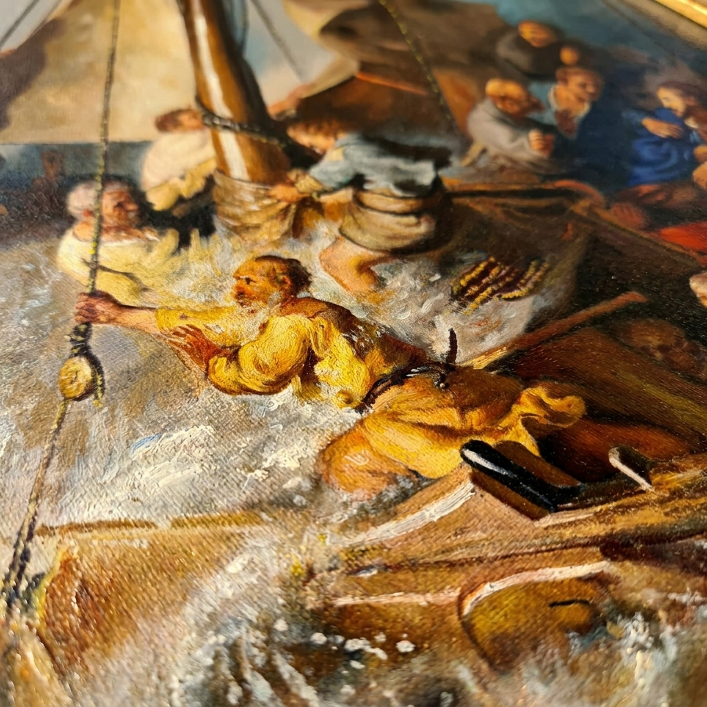 "Christus im Sturm auf dem See Genezareth" | Rembrandt van Rijn