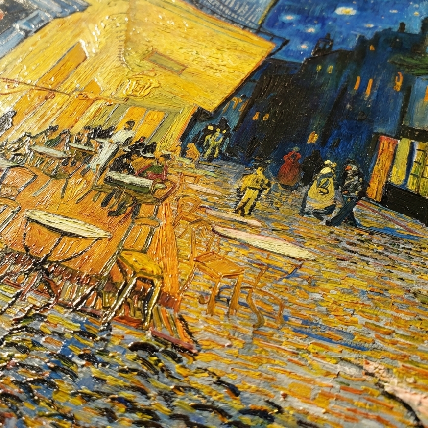 "Caféterrasse bei Nacht" | Vincent van Gogh