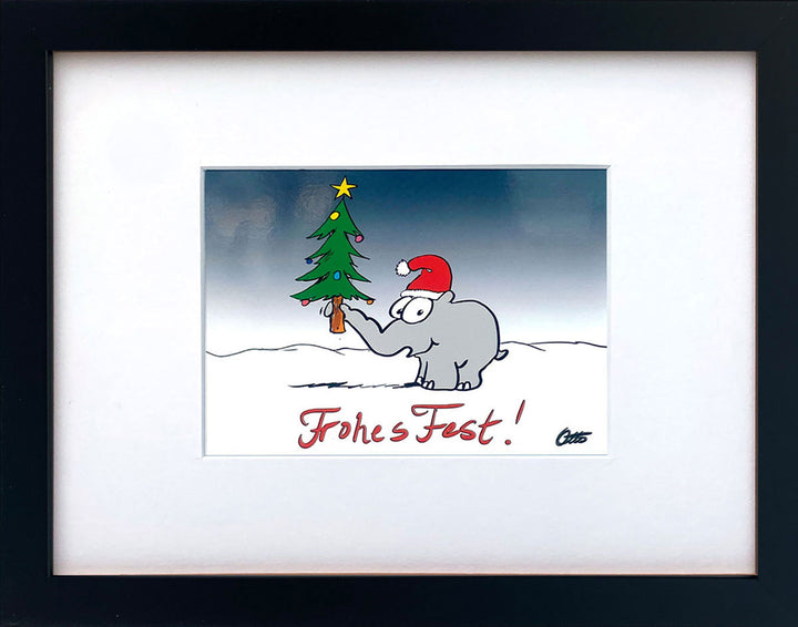"Frohes Fest" | Otto Waalkes Miniprint