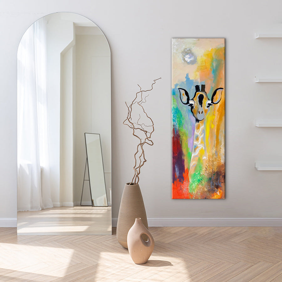 Giraffe Dream – Wandbild Giraffe handgemalt