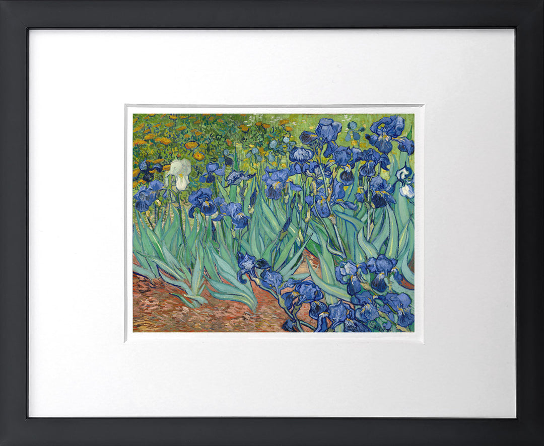 Iris (Schwertlilien) - Vincent van Gogh | Meisterwerke Miniprint