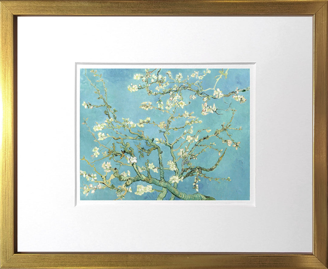 Blühende Mandelbaumzweige - Vincent van Gogh | Meisterwerke Miniprint