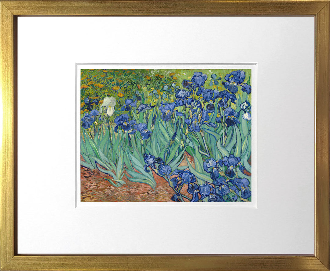 Iris (Schwertlilien) - Vincent van Gogh | Meisterwerke Miniprint