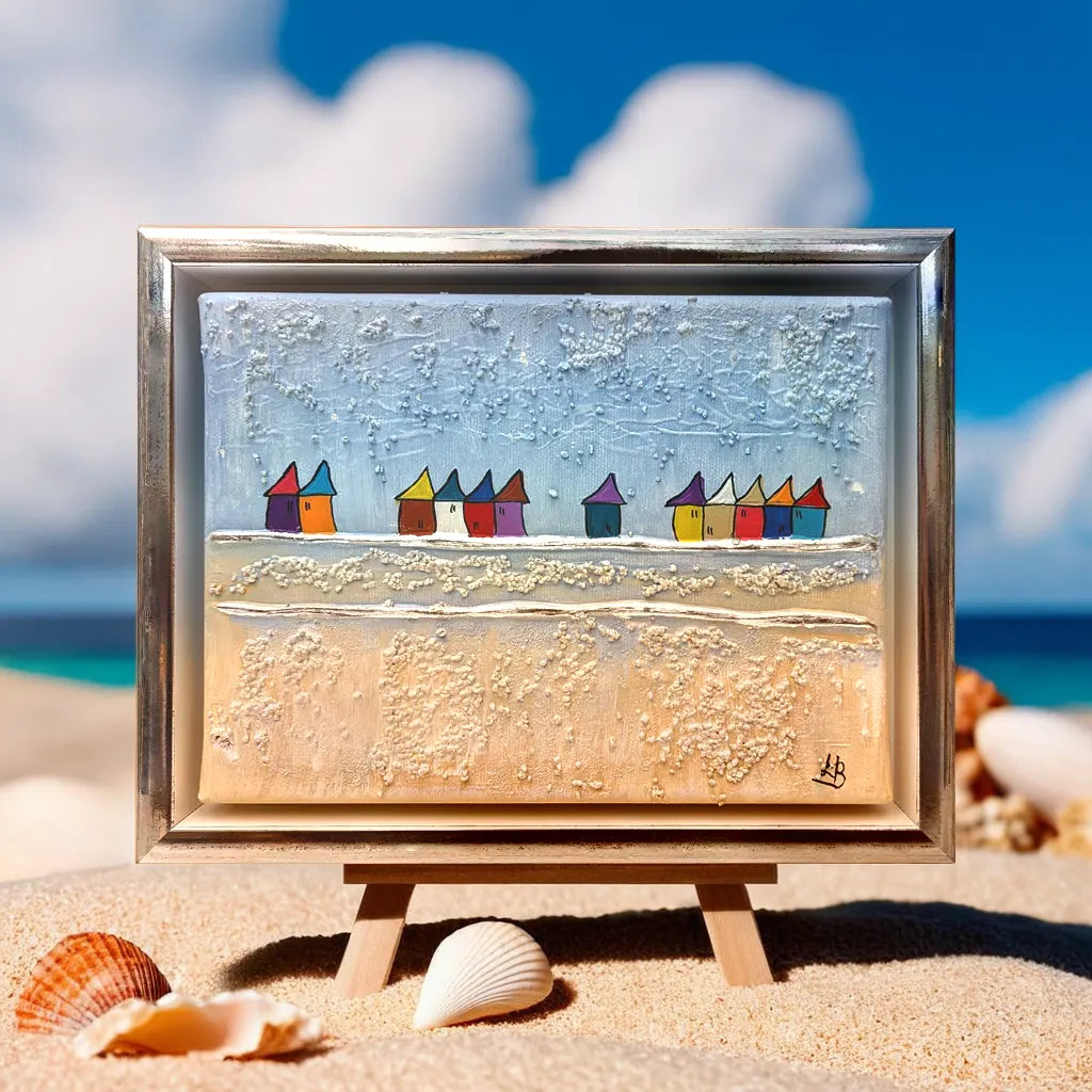 "Baltrum, Sand- Himmelblau" | Lea Bach