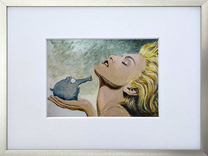 "Friesenföhn (Ostfriesischer Föhn) Madonna" | Otto Waalkes Miniprint