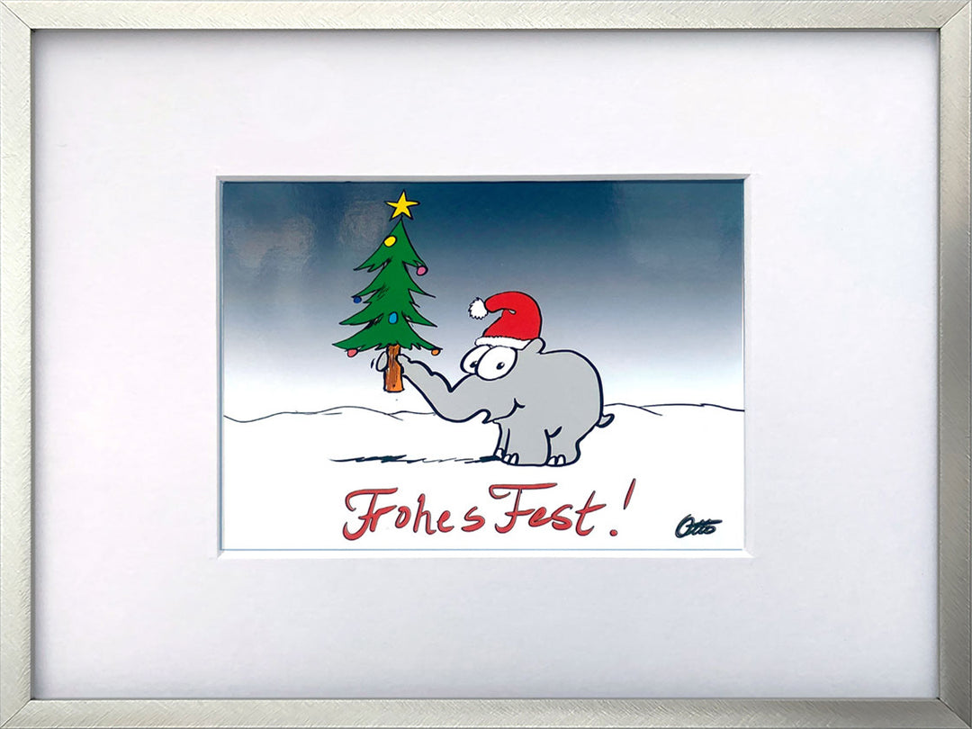 "Frohes Fest" | Otto Waalkes Miniprint