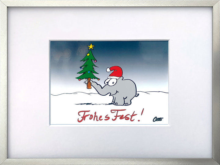 "Frohes Fest" | Otto Waalkes Miniprint