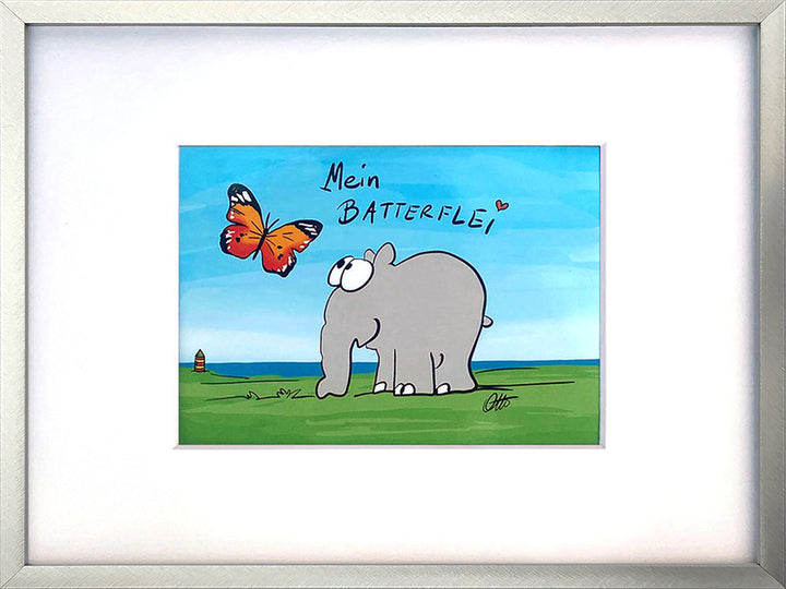 "Mein Batterflei" | Otto Waalkes Miniprint