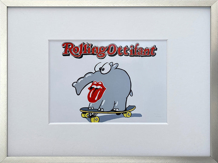 "Rolling Ottifant" | Otto Waalkes Miniprint