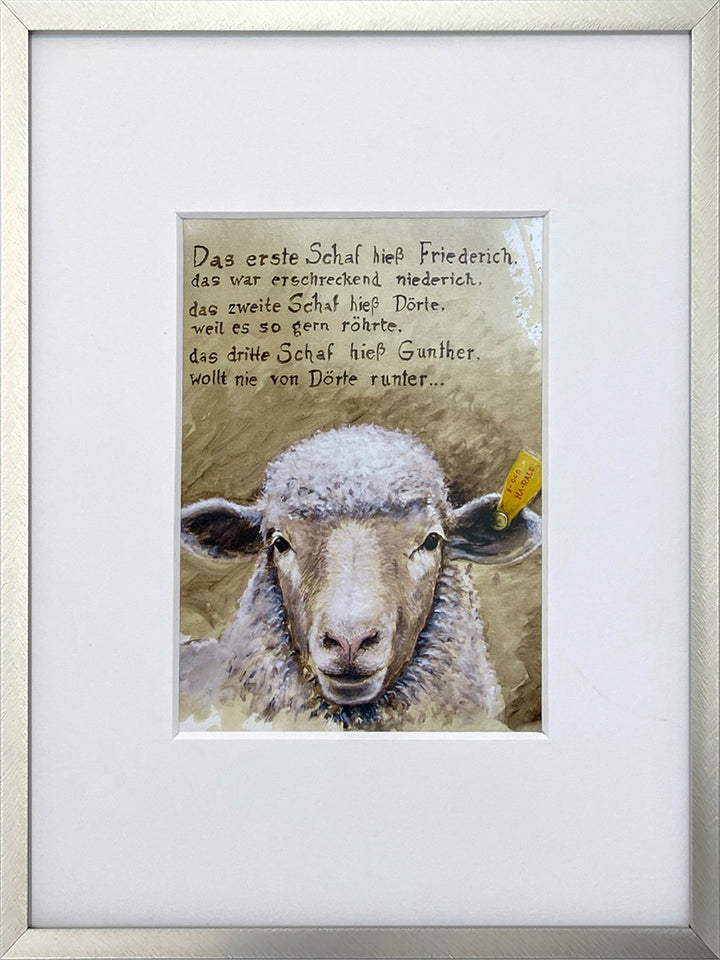 "Schaflied" | Otto Waalkes Miniprint