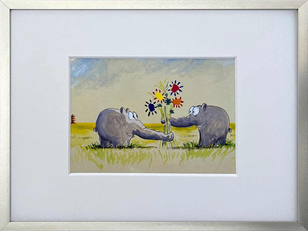 "Statt Blumen" | Otto Waalkes Miniprint