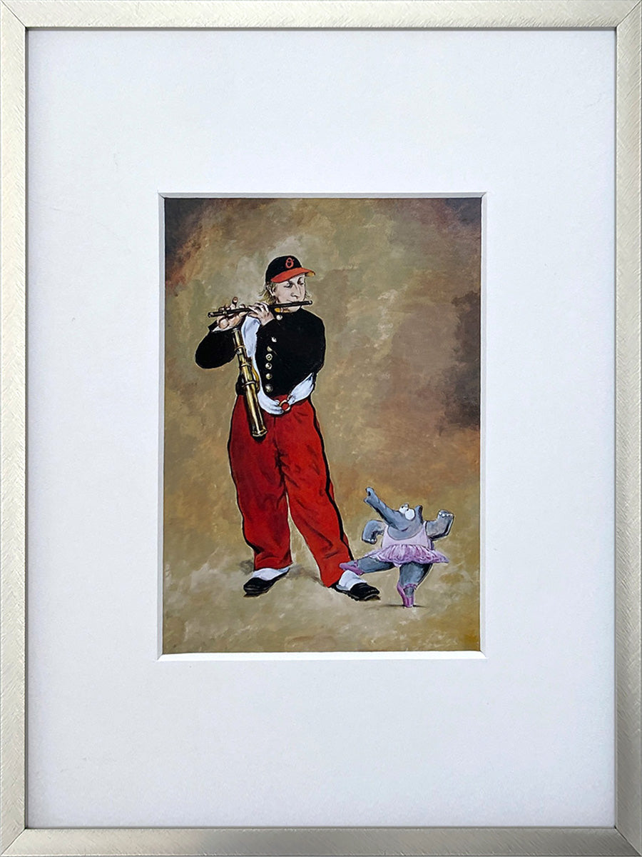 "The Queer Piper" | Otto Waalkes Miniprint