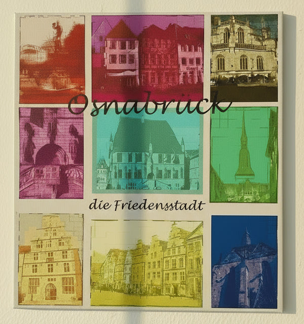 Osnabrück die Friedensstadt Collage