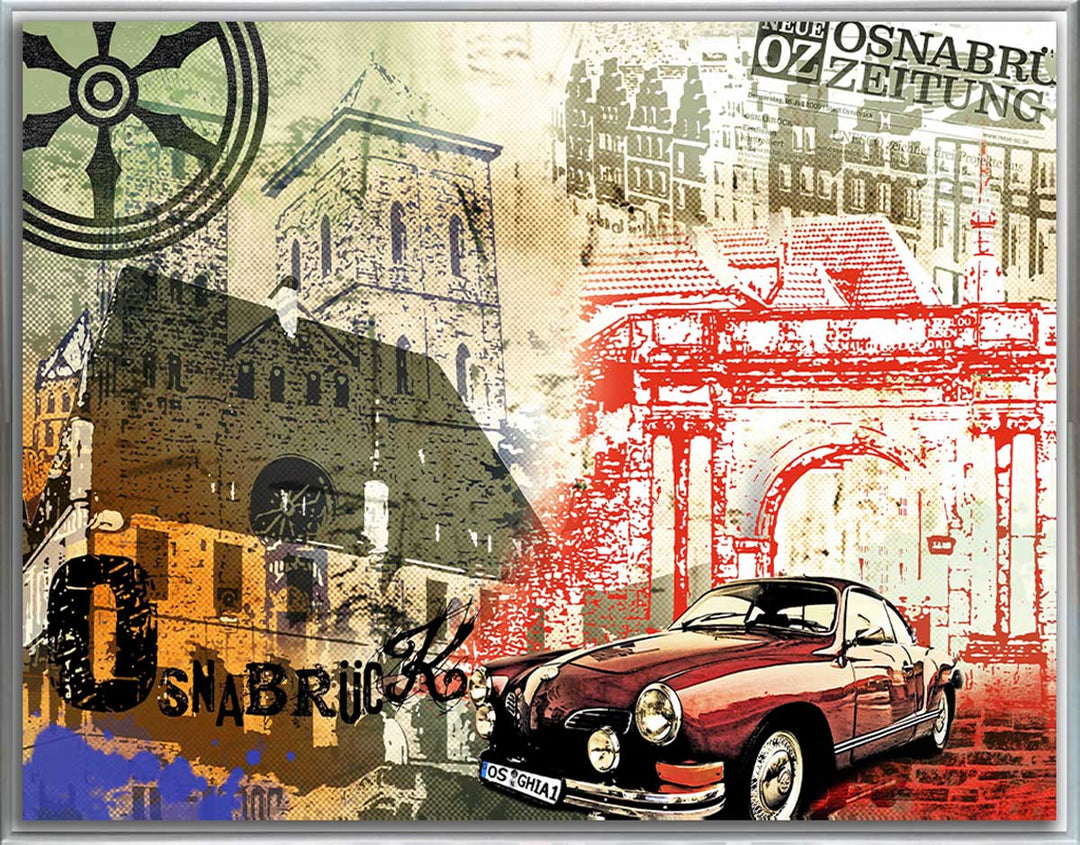 Osnabrück Collage Karmann Ghia