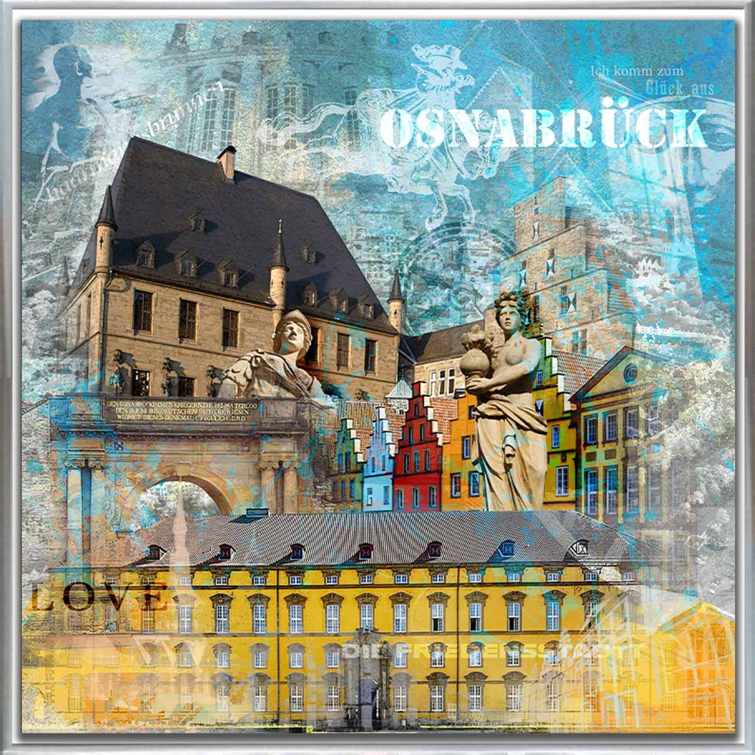 Osnabrück-Friedensbild Collage 2023