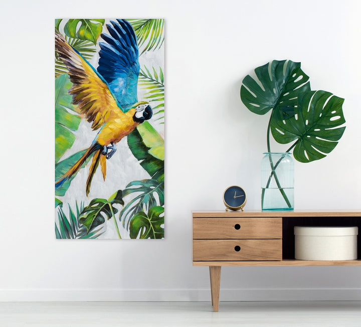 Papagei im Dschungel