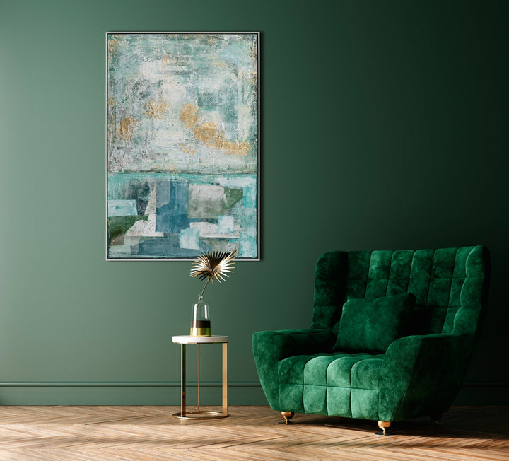 Harmonie in Blau-Türkis