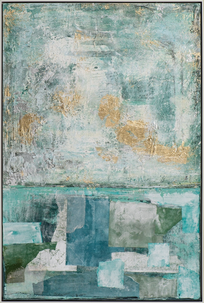 Harmonie in Blau-Türkis