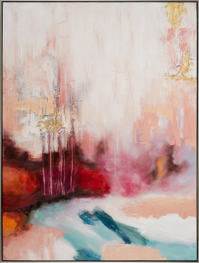 Harmonie in Rot und Blau