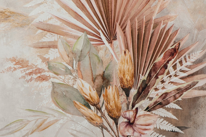 Palmblätter in Vase