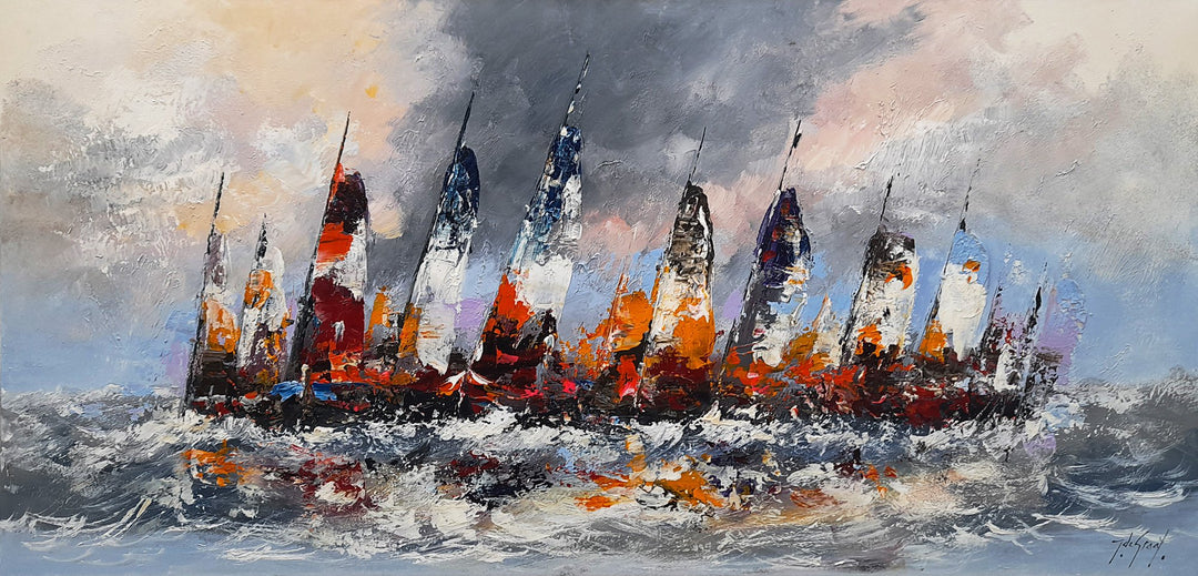 "Dynamische Seefahrt I" | Jochem De Graaf