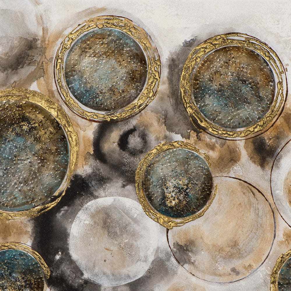 Abstrakte Kreise hell