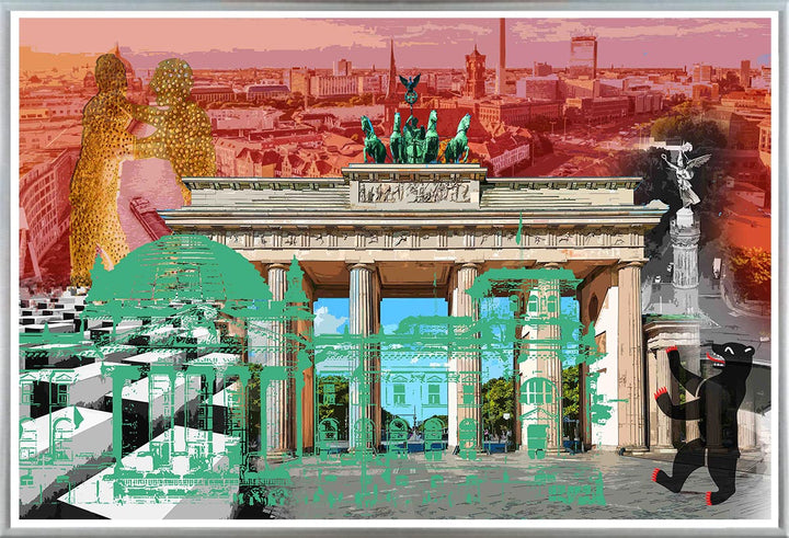 Berlin Brandenburger Tor Collage