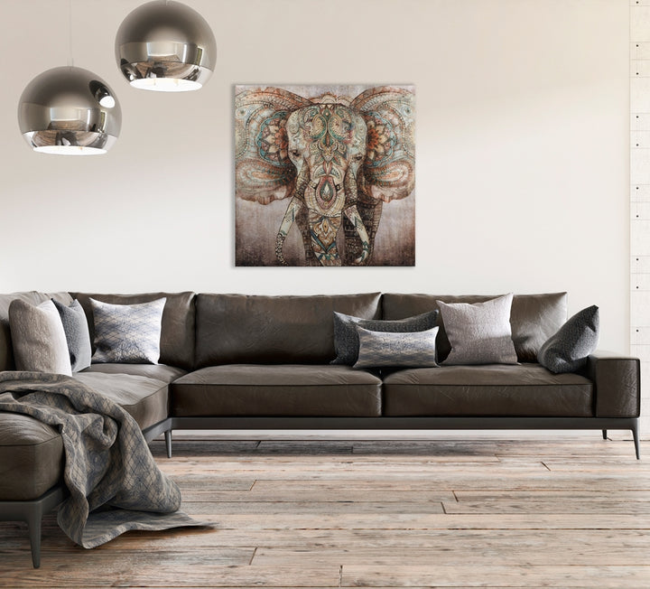 Geschmückter Elefant