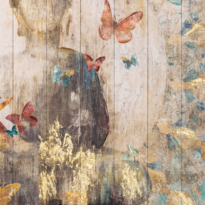 Buddha mit Schmetterlingen