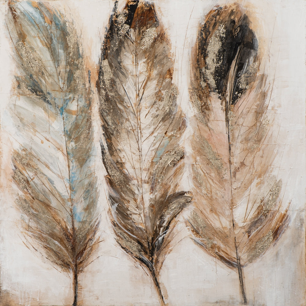 Drei wunderschöne Federn