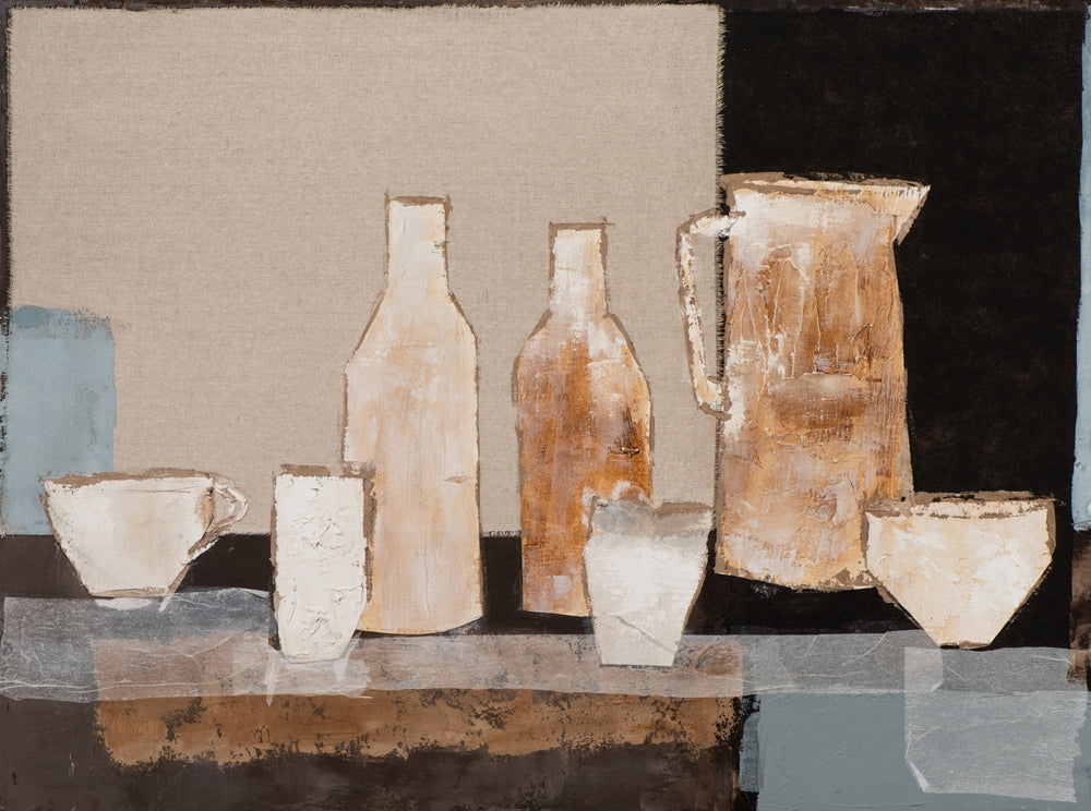 Stillleben in Anthrazit