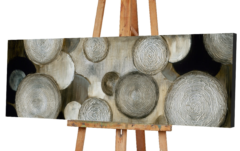 Abstrakte Kreise dunkel