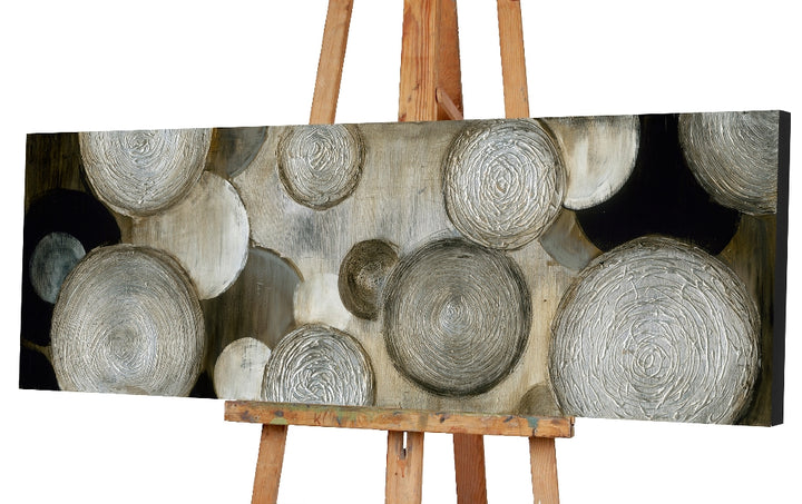 Abstrakte Kreise dunkel