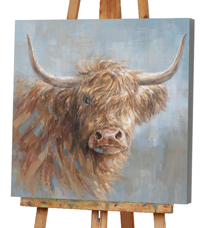 Charmantes Hochlandrind