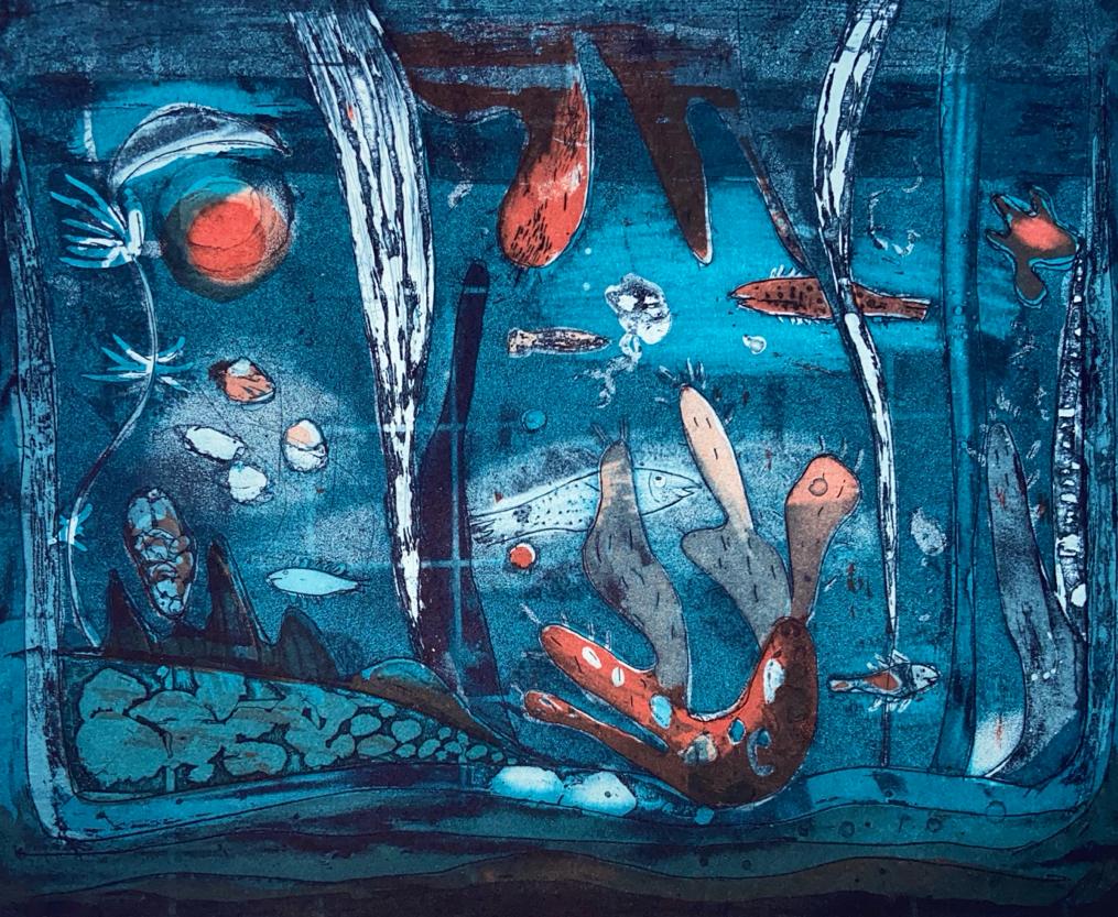 "Verzauberte Wasserwelt" | Elfriede Otto