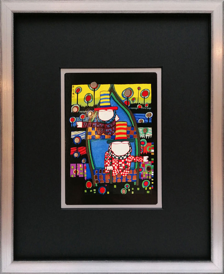 "Das Recht auf Träume" | Friedensreich Hundertwasser Miniprint