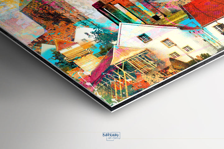 Graffiti Rheine Collage-Querformat