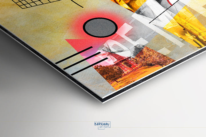 Abstraktes Bremen Collage