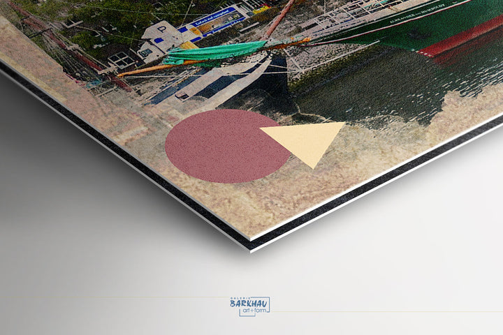 Aquarell Bremen Collage