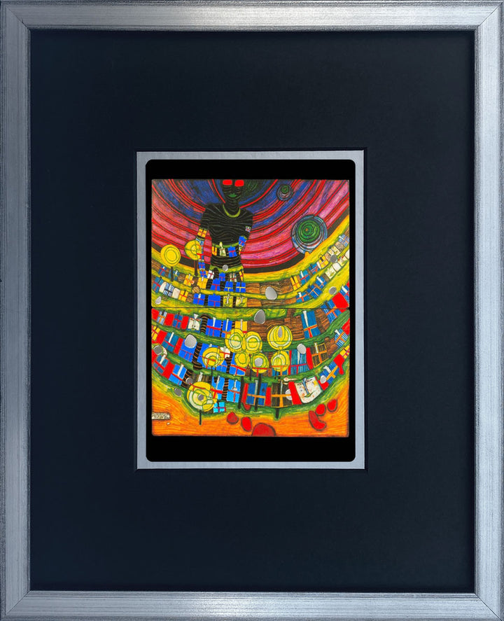 "Blinde Venus" | Friedensreich Hundertwasser Miniprint