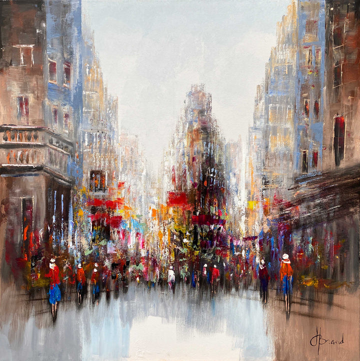 "Abstrakte Stadt 2" | Henry Brand