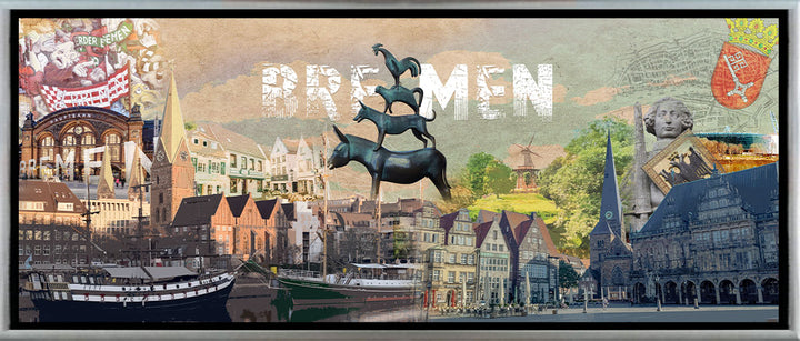 Bremer Stadtmusikanten Collage