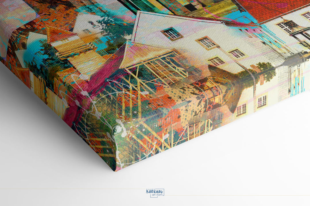 Graffiti Rheine Collage-Querformat