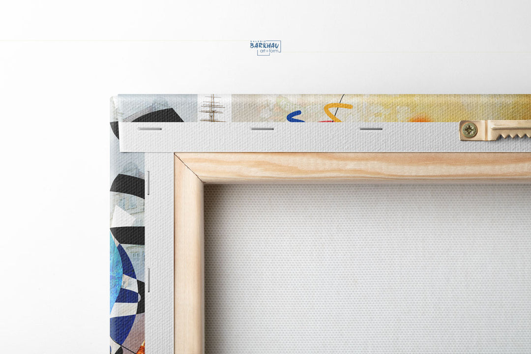 Abstraktes Bremen Collage